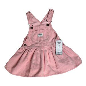 OshKosh B’gosh Pink Corduroy Overall Dress 2T – NWT